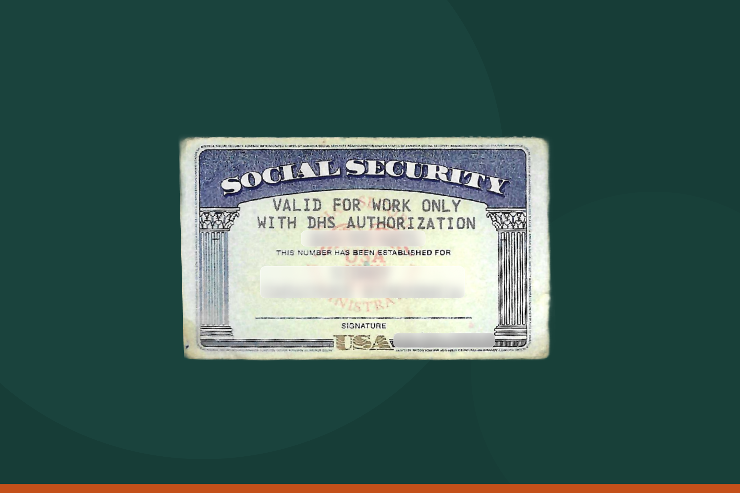 "Valid for Work Only with DHS Authorization" on I-9 (2026)(03)